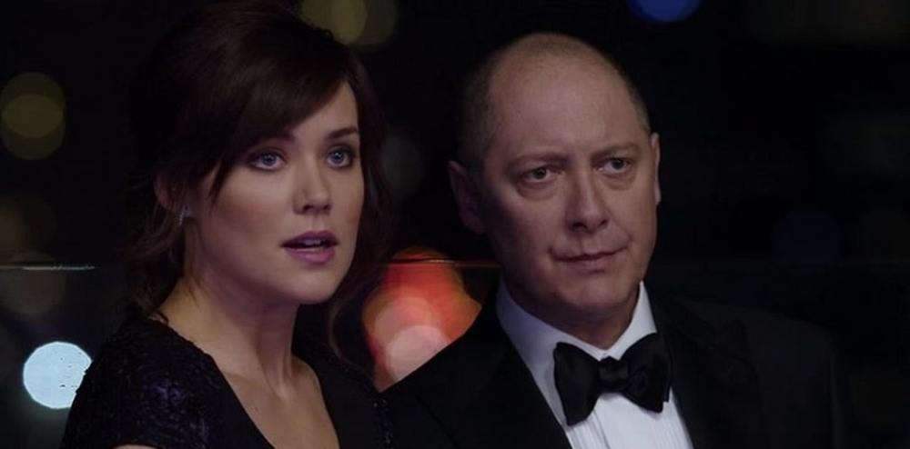 جیمز اسپیدر و مگان بون در سریال «لیست سیاه» (The Blacklist)